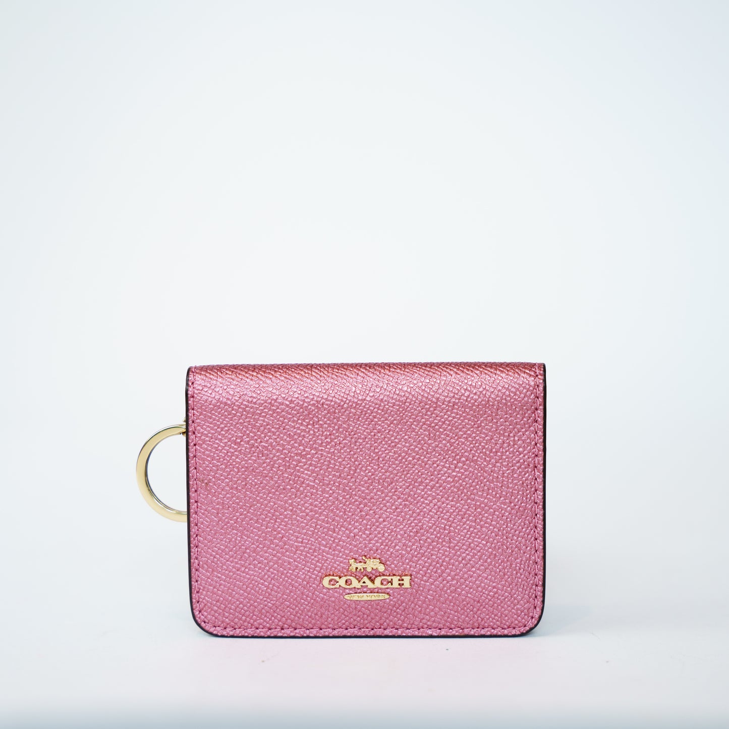 Coach Pink ID Card Wallet