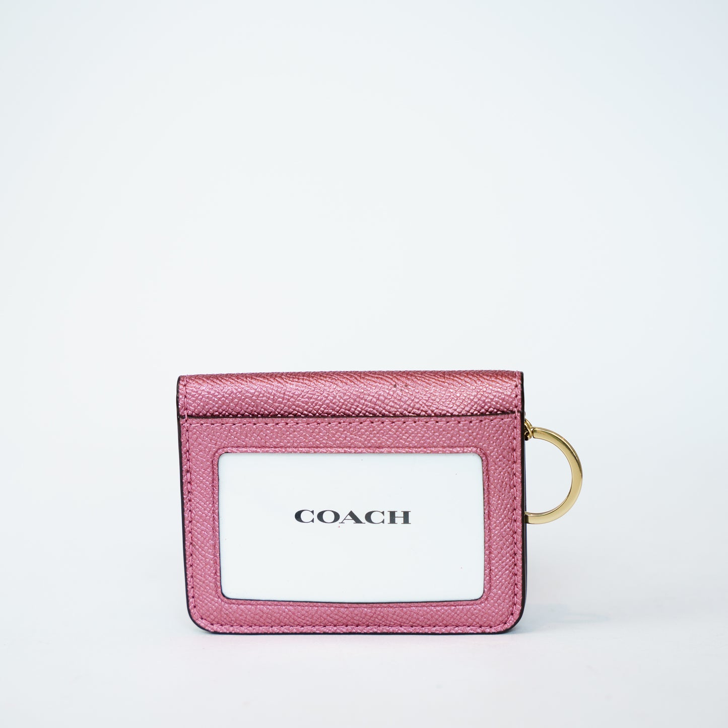 Coach Pink ID Card Wallet