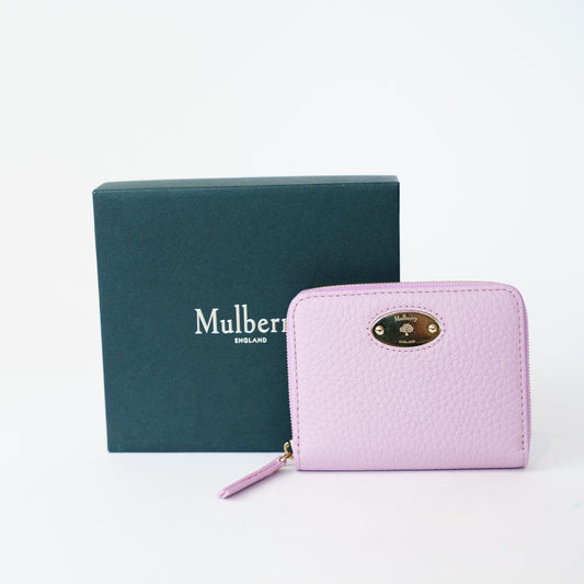 Mulberry Mini Zippy Wallet Light Purple