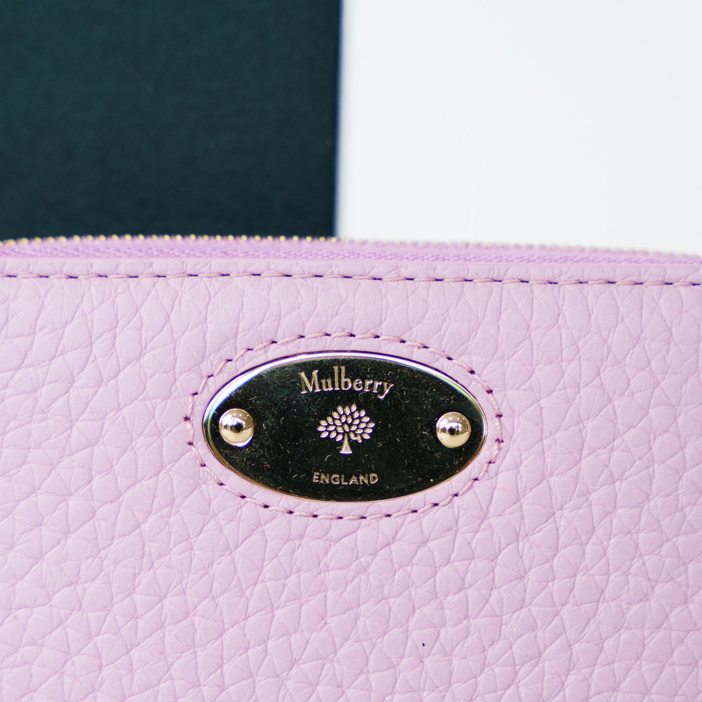 Mulberry Mini Zippy Wallet Light Purple