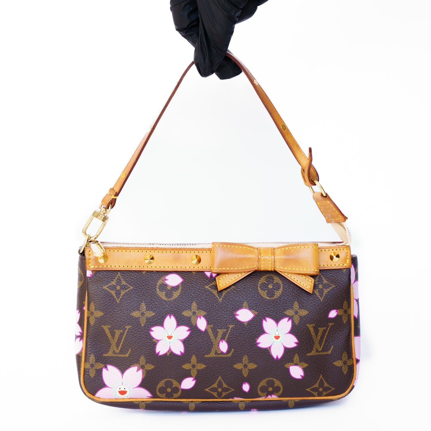 Louis Vuitton 2003 Pochette Accesoires Monogam Cherry Blossom X Takashi Murakami -AR0033