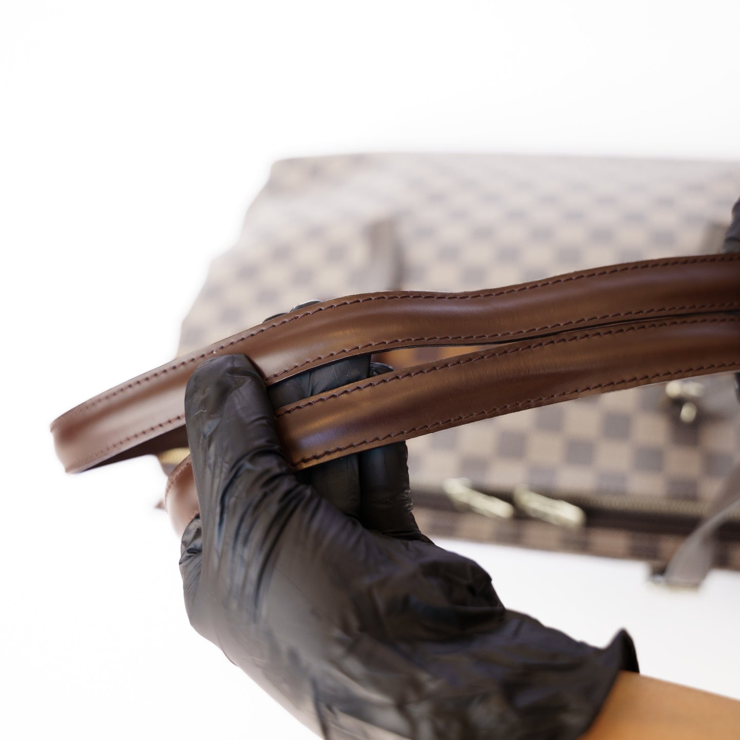 Louis Vuitton 2006 Chelsea Shoulder Tote Bag in Damier Ebene - TH0036