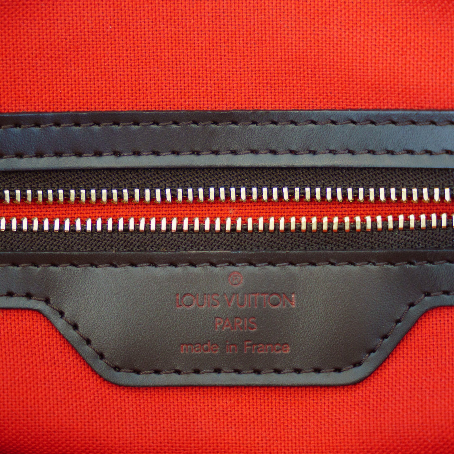 Louis Vuitton 2006 Chelsea Shoulder Tote Bag in Damier Ebene - TH0036