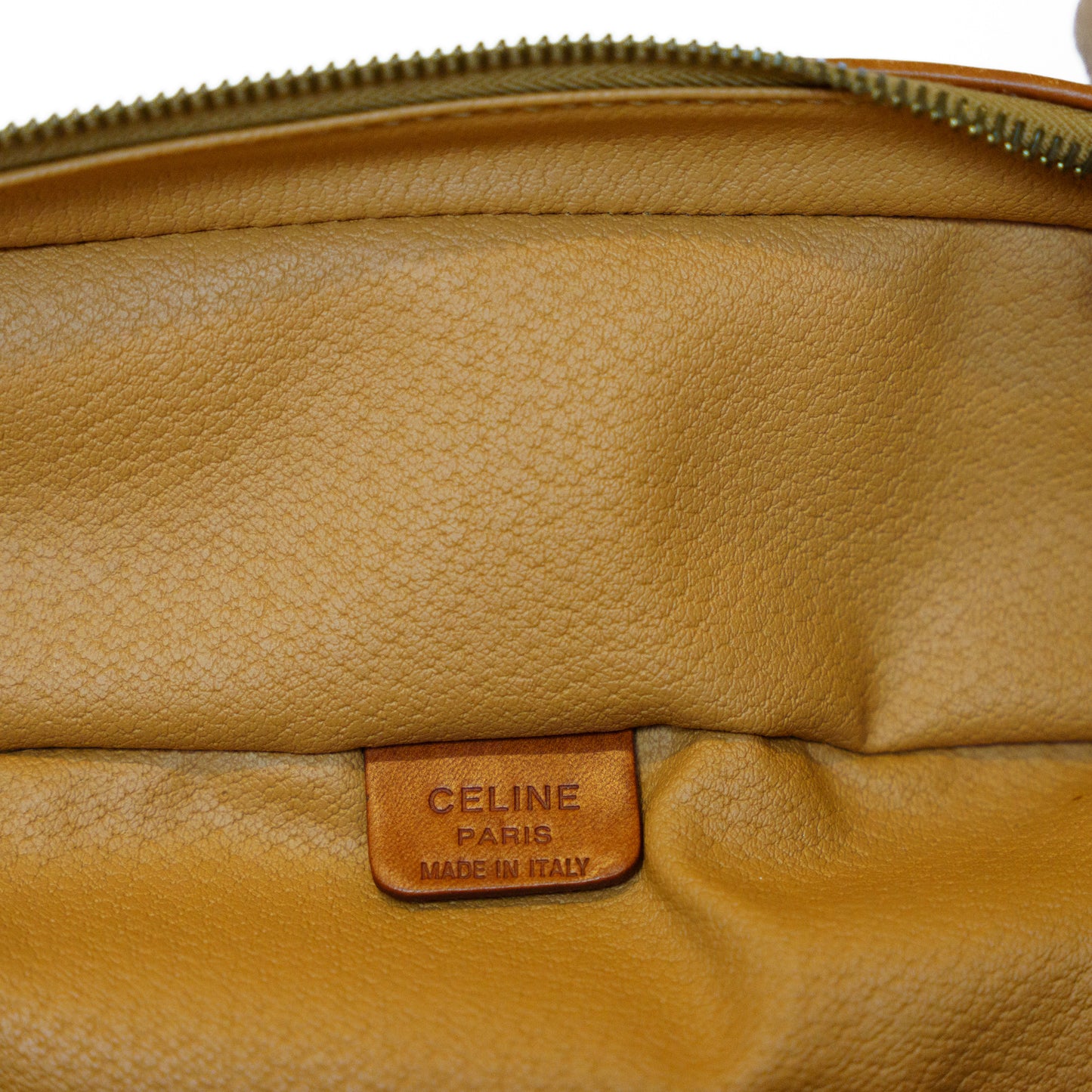 Celine Vanity Bag in Brown Macadam 271125B18