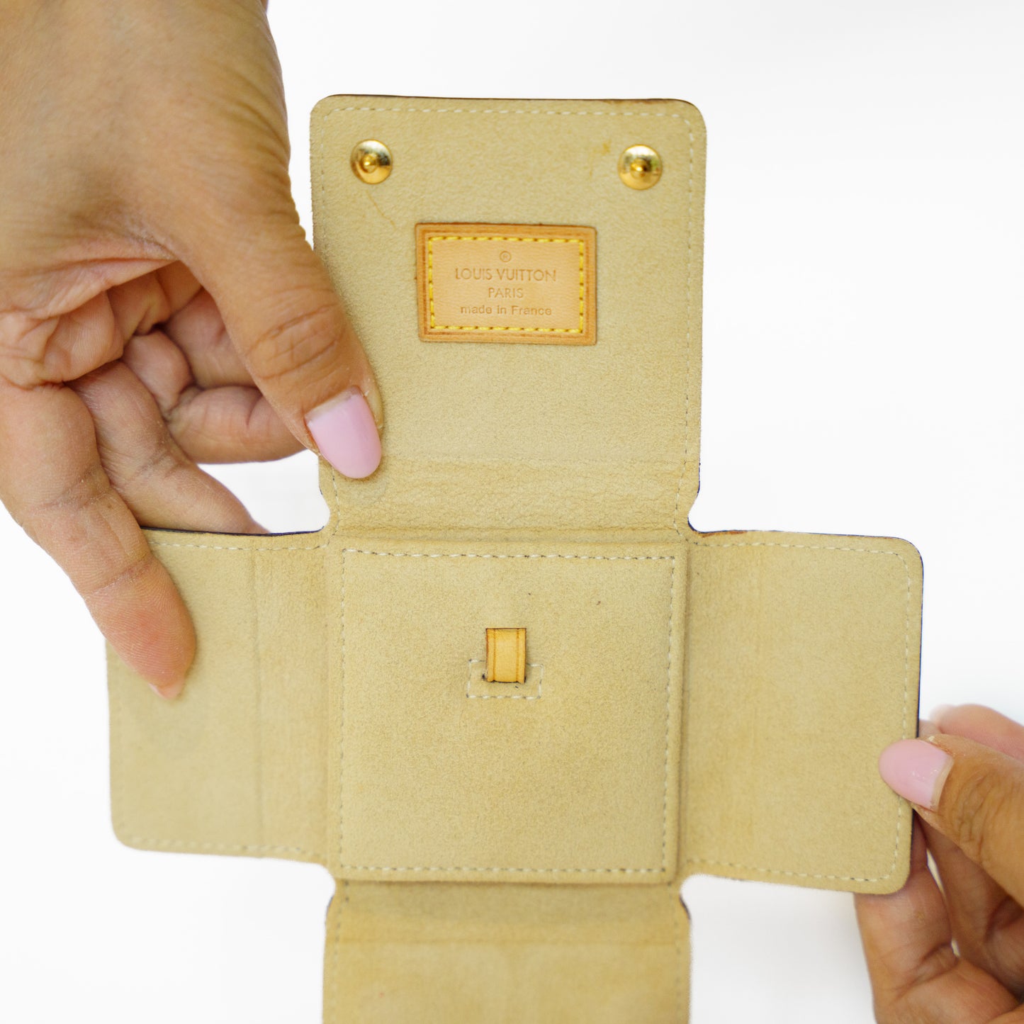 Louis Vuitton Jewellery Necklace Pouch in Monogram Canvas 271125B19