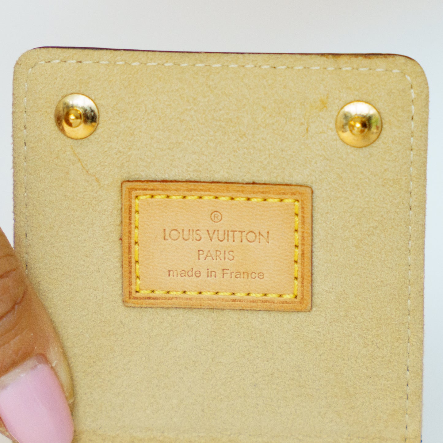 Louis Vuitton Jewellery Necklace Pouch in Monogram Canvas 271125B19