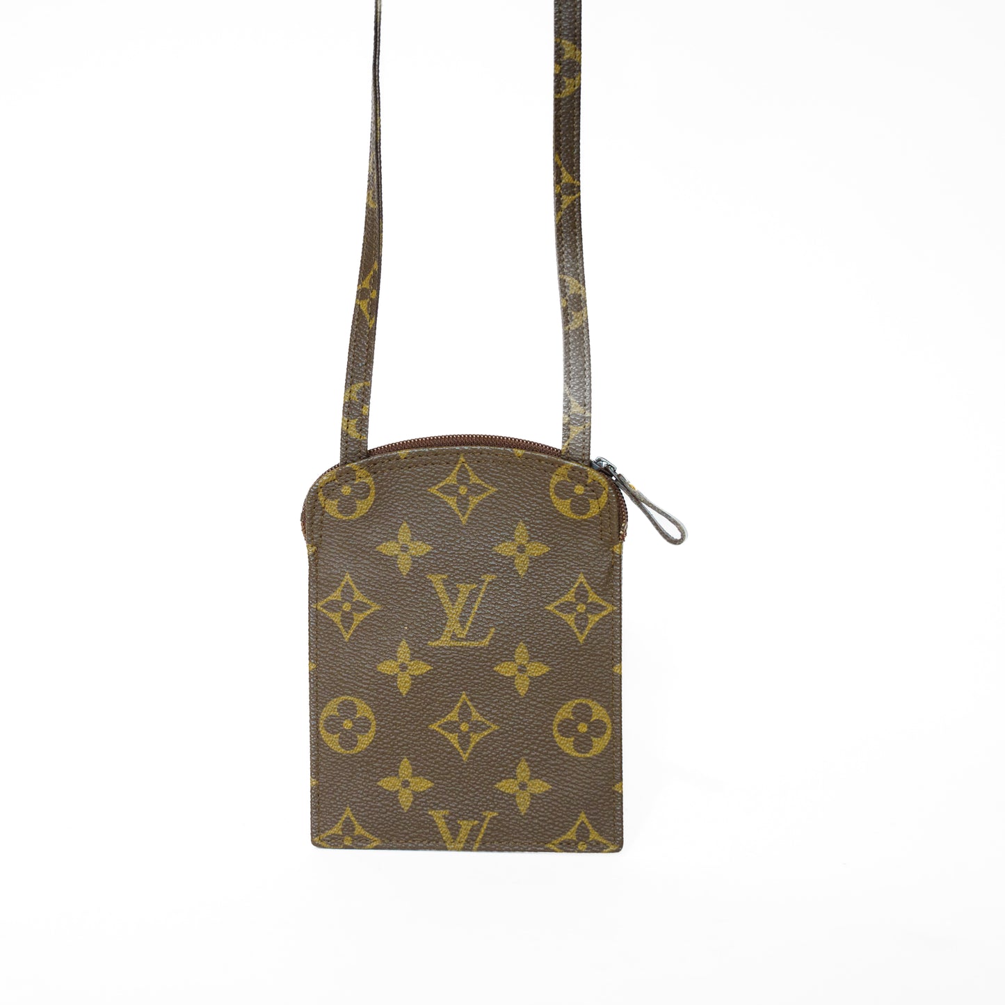 Louis Vuitton Pochette Secret Shoulder Bag in Monogram Canvas 271125B21