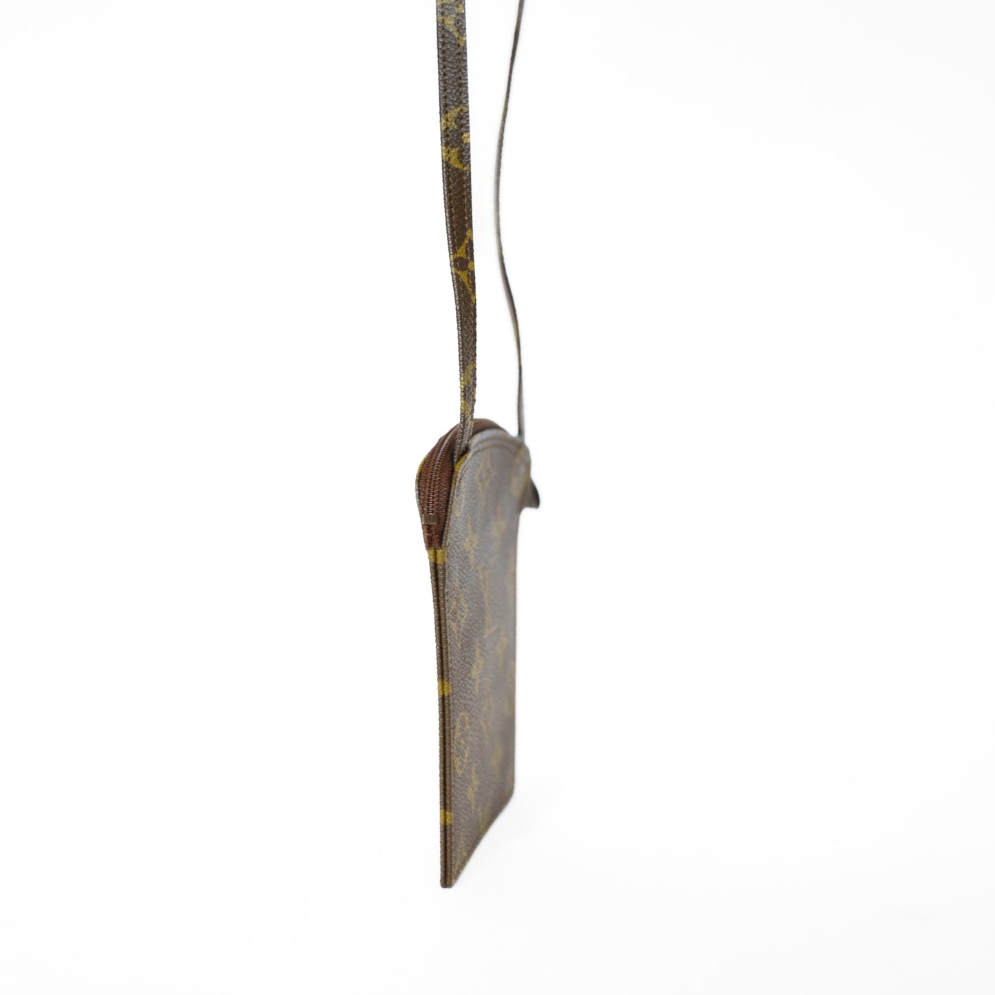 Louis Vuitton Pochette Secret Shoulder Bag in Monogram Canvas 271125B21