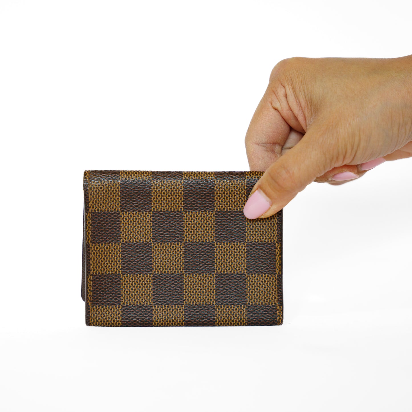 Louis Vuitton Card Holder Business Card Holder in Damier Ebene 271125B12