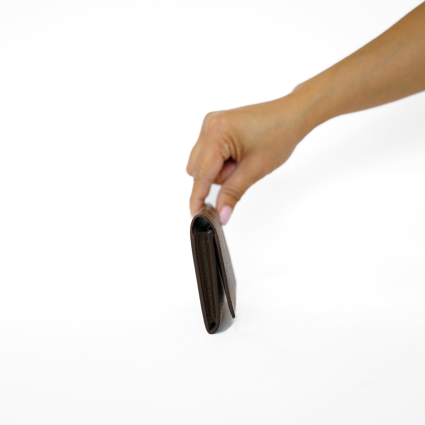 Louis Vuitton Card Holder Business Card Holder in Damier Ebene 271125B12