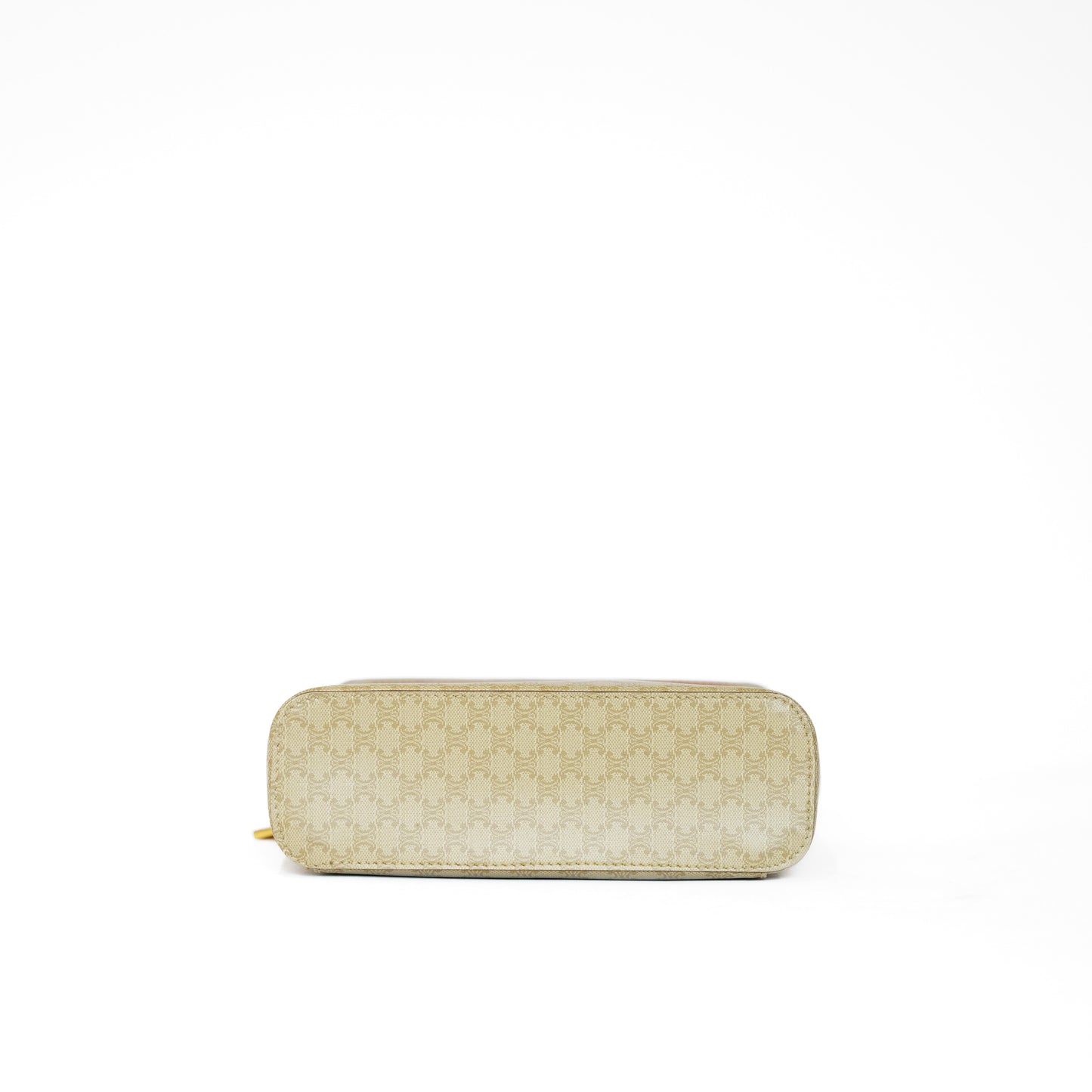 Celine Vanity Bag Macadam Brown Beige 271125B175