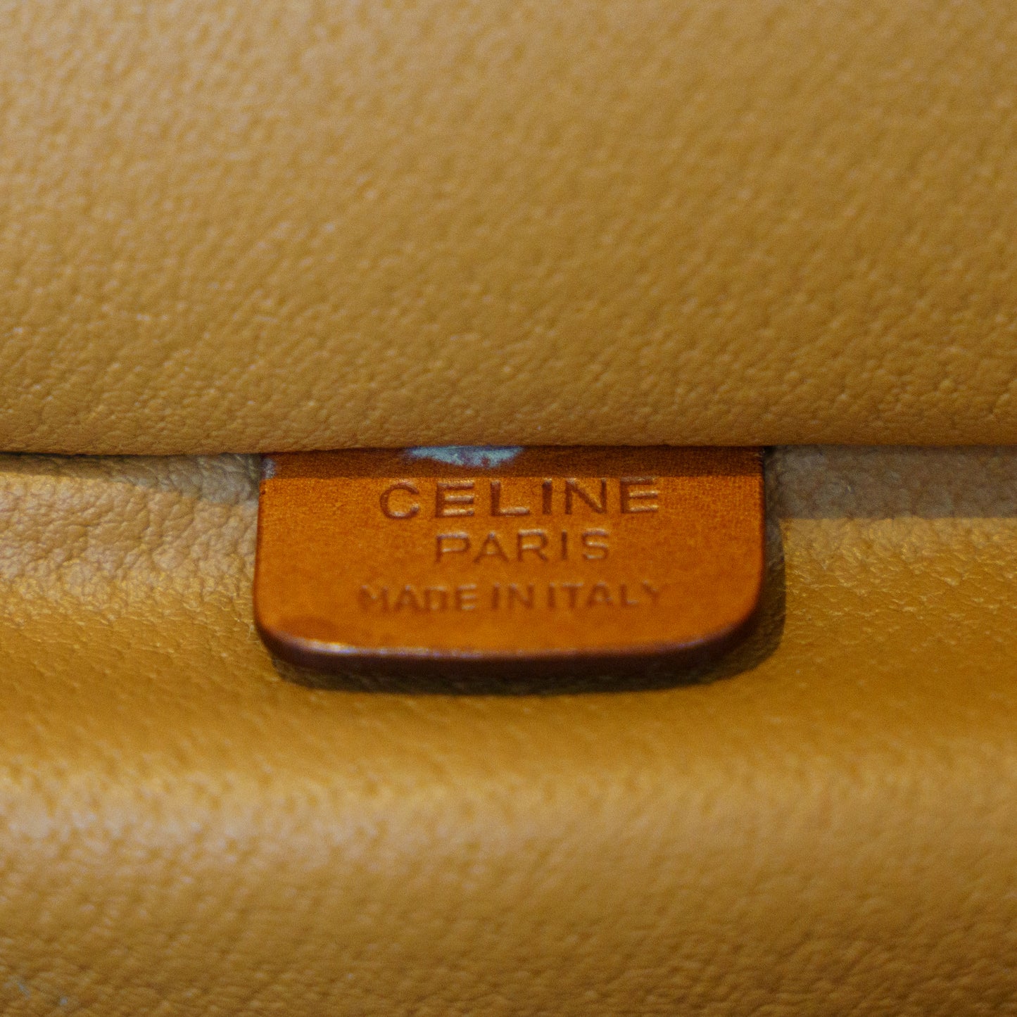 Celine Vanity Bag Macadam Brown Beige 271125B175