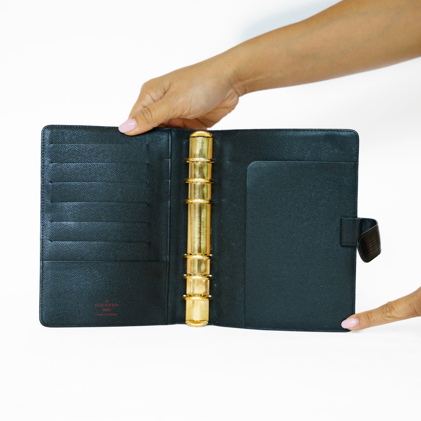 Louis Vuitton Agenda MM in Black Epi Leather 271125B45