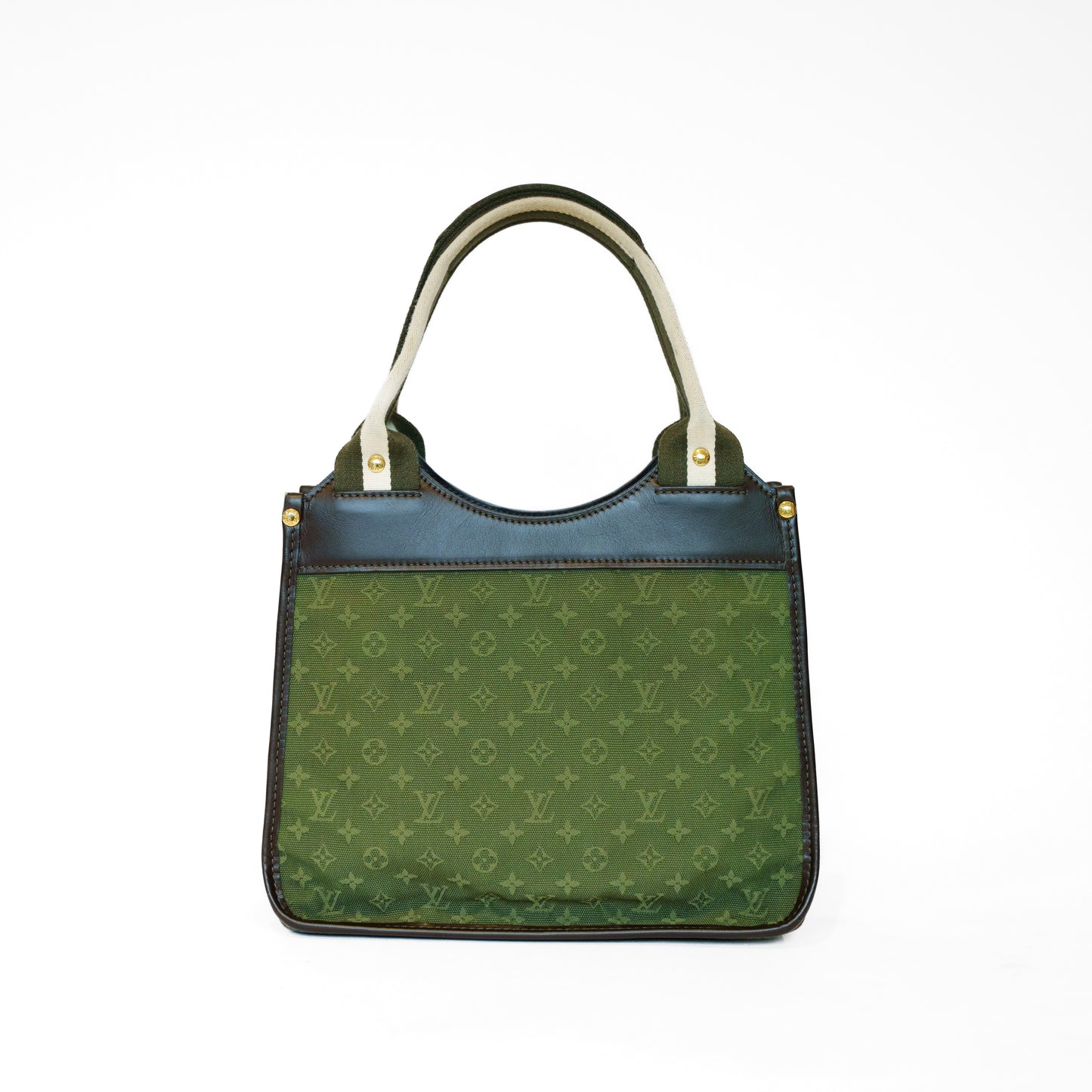 Louis Vuitton Kathleen Shoulder Bag in Green Mini Lin 271125B04