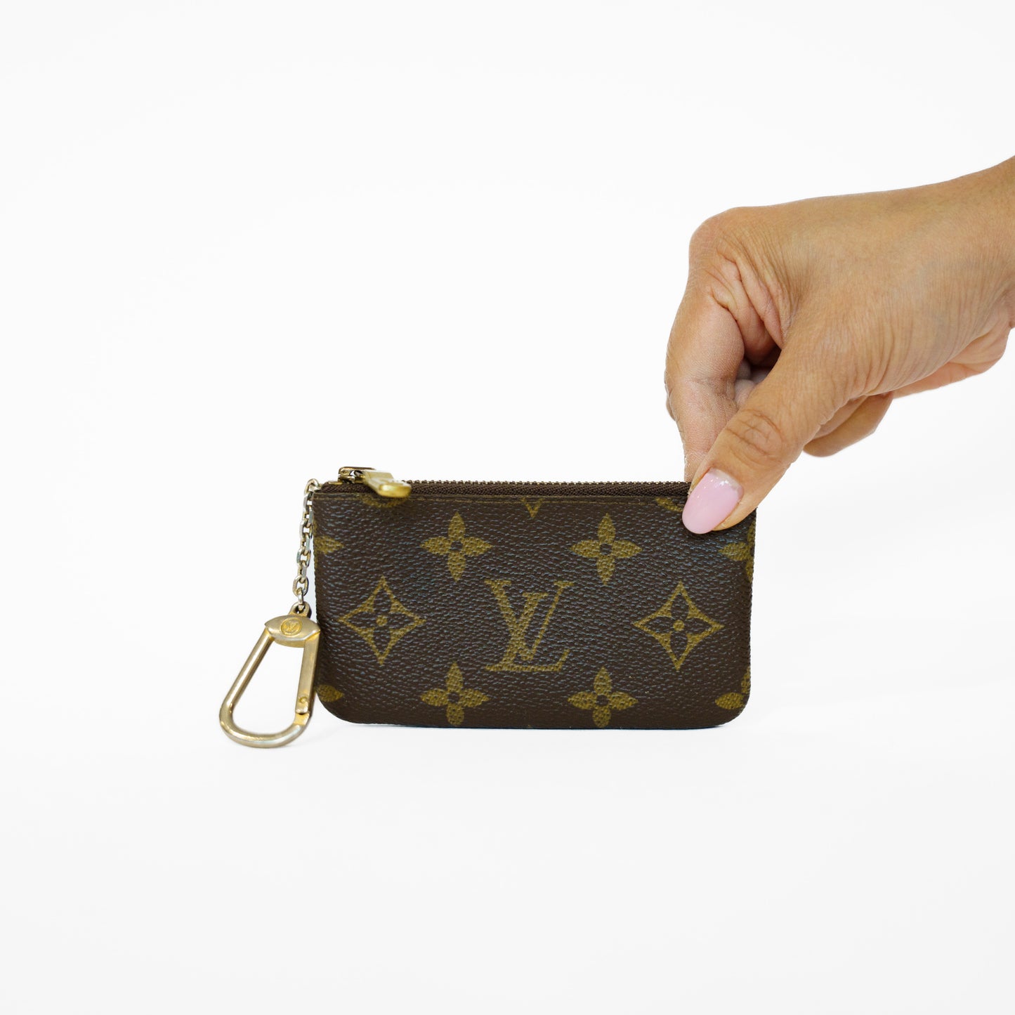 Louis Vuitton Key Cles Pouch in Monogram Canvas 271125B43