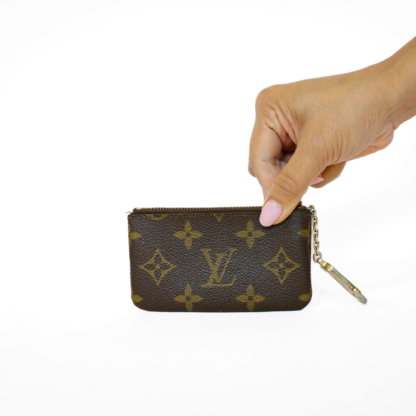 Louis Vuitton Key Cles Pouch in Monogram Canvas 271125B43