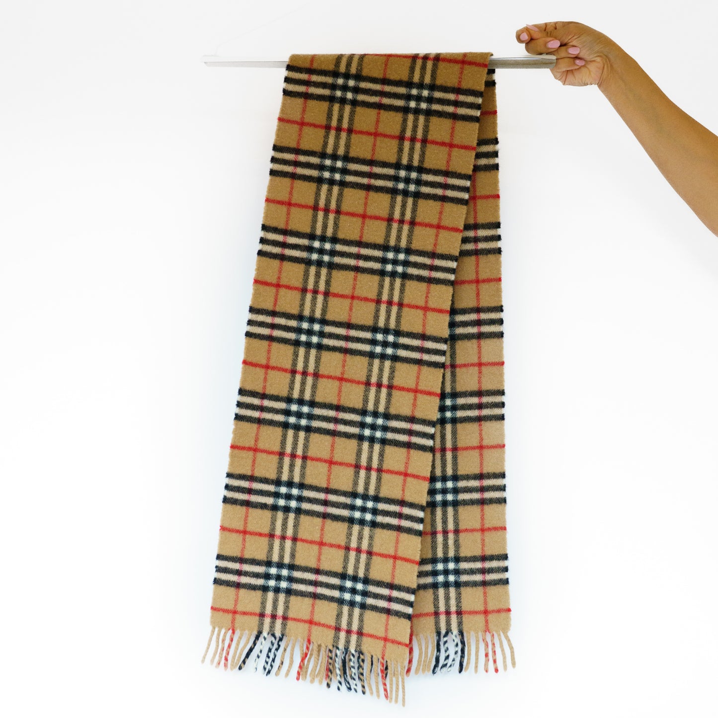 Burberry Beige Check Scarf 271125B01