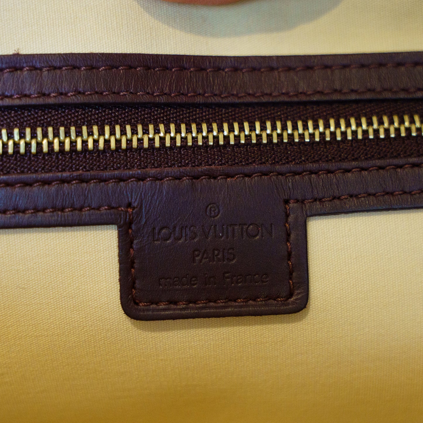 Louis Vuitton Mini Alma Ron in Burgundy 271125B05