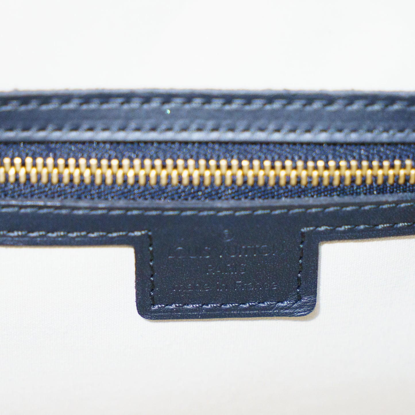 Louis Vuitton Josephine GM in Black Mini Lin Canvas  271125B06