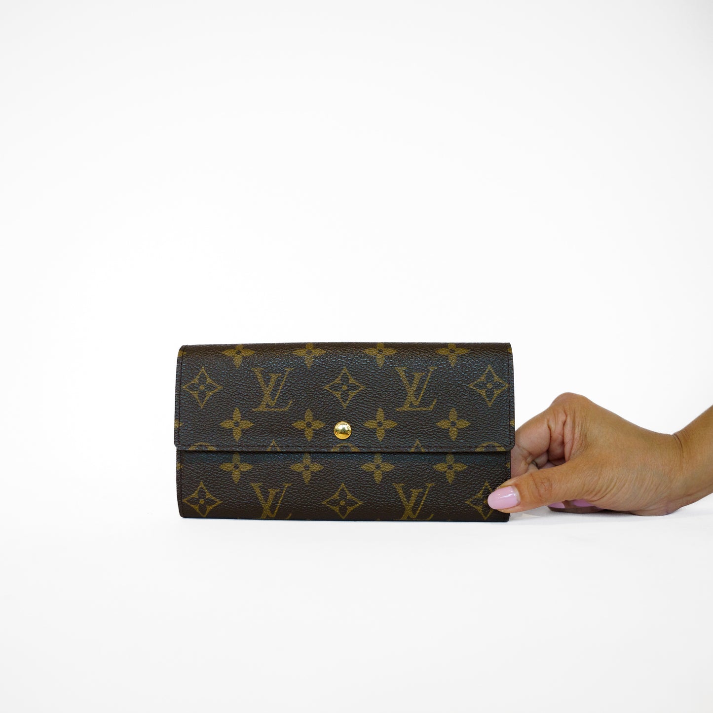 Louis Vuitton Vintage Wallet in Monogram Canvas 271125B13