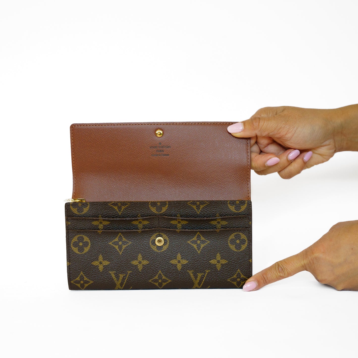 Louis Vuitton Vintage Wallet in Monogram Canvas 271125B13