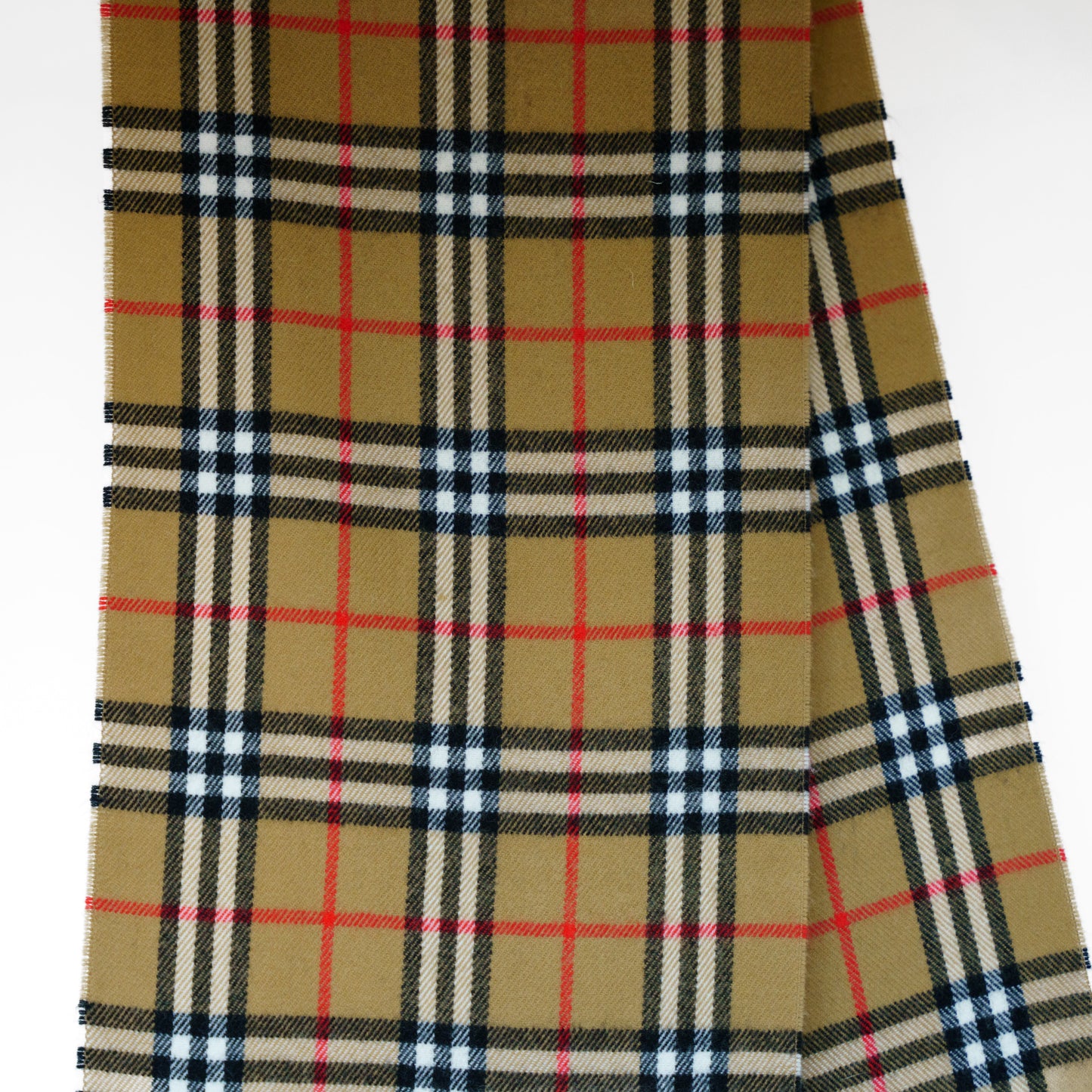Burberry Beige Check Scarf 271125B03