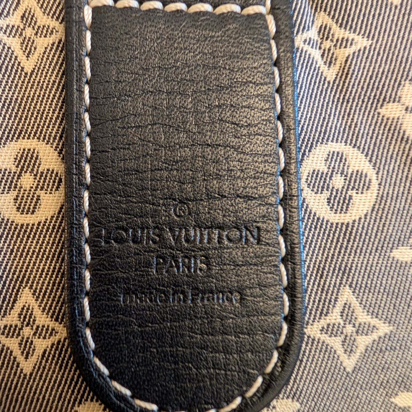 Louis Vuitton Romance Idylle in Navy Mini Lin 160126B08