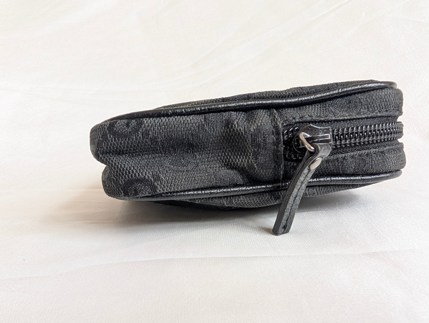 Gucci Black Canvas Small Pouch