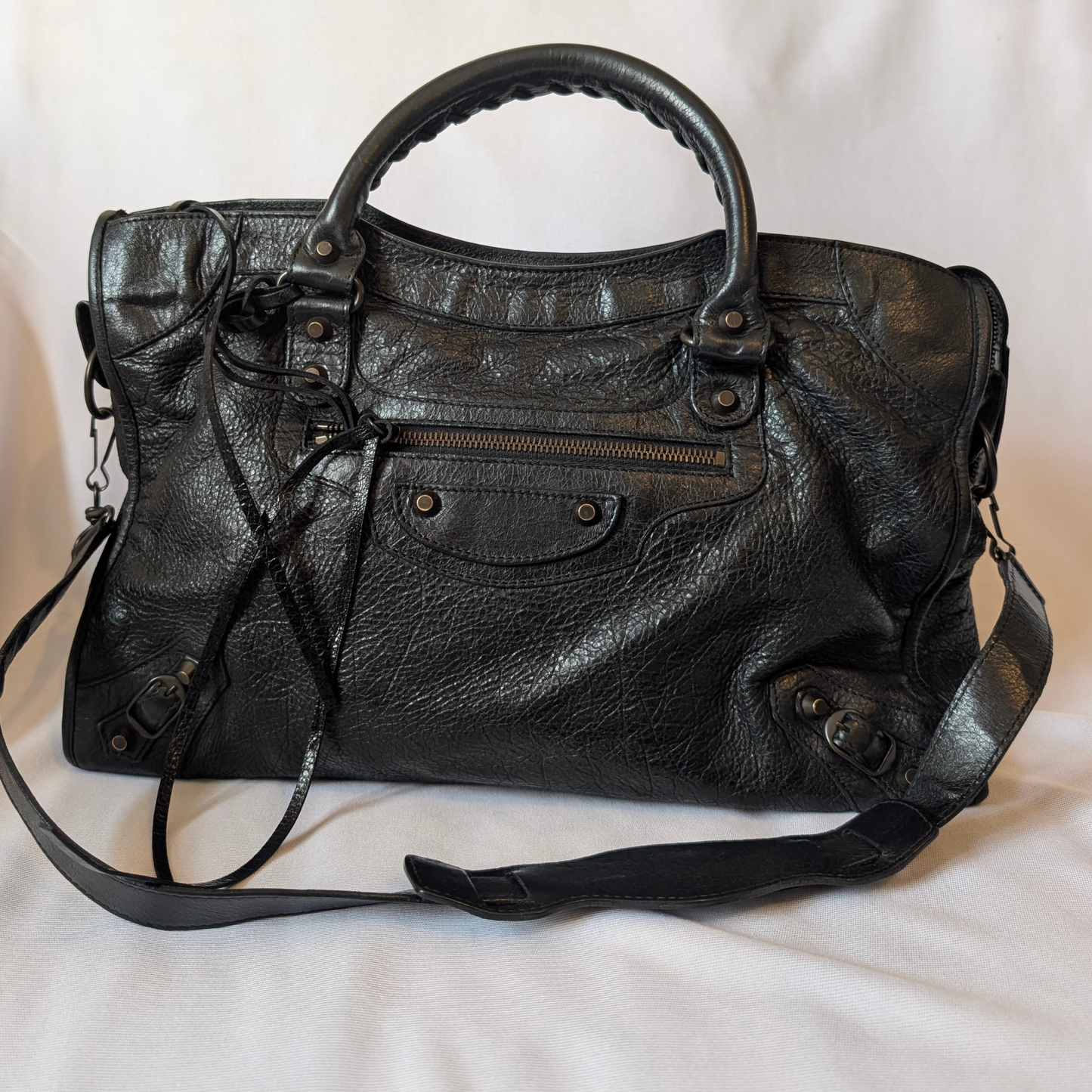 Balenciaga Le City Bag in Medium Black