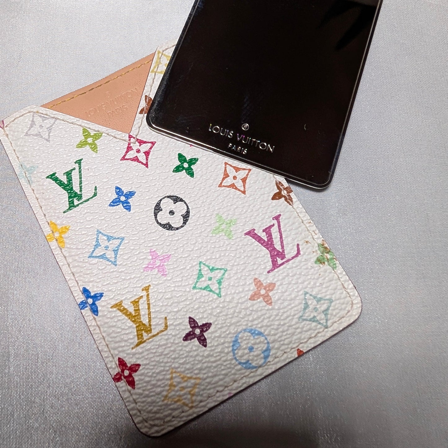 Louis Vuitton Etui Mirror Blanc Multicolor x Takashi Murakami