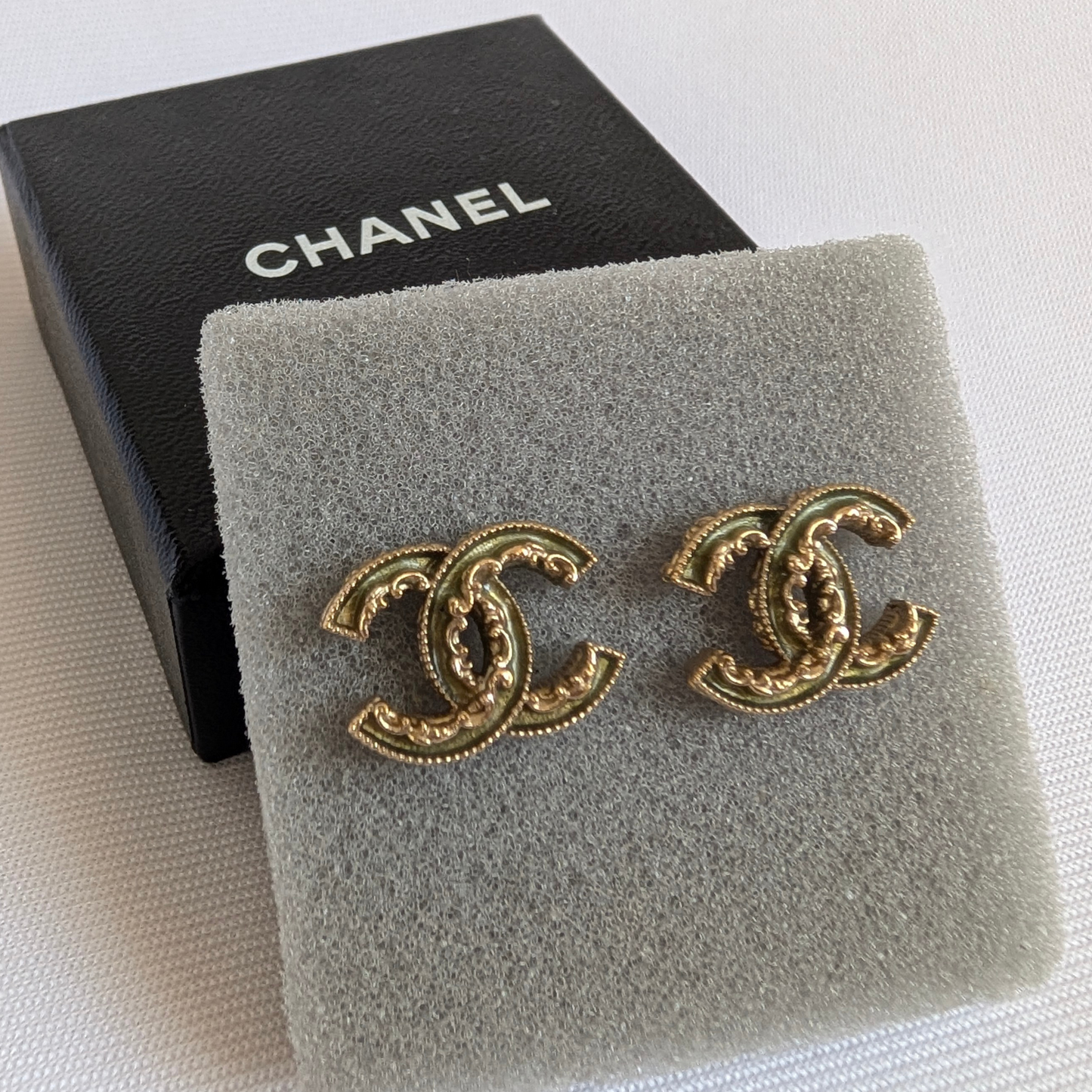 Chanel CC Earrings