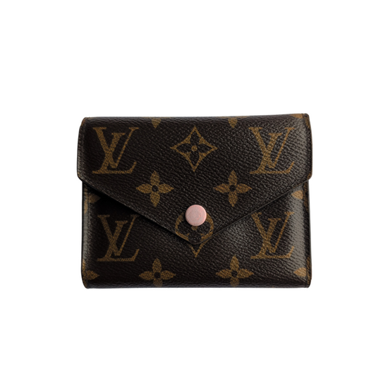 Louis Vuitton Victorine Wallet Rose Ballerine in Monogram 280526L05