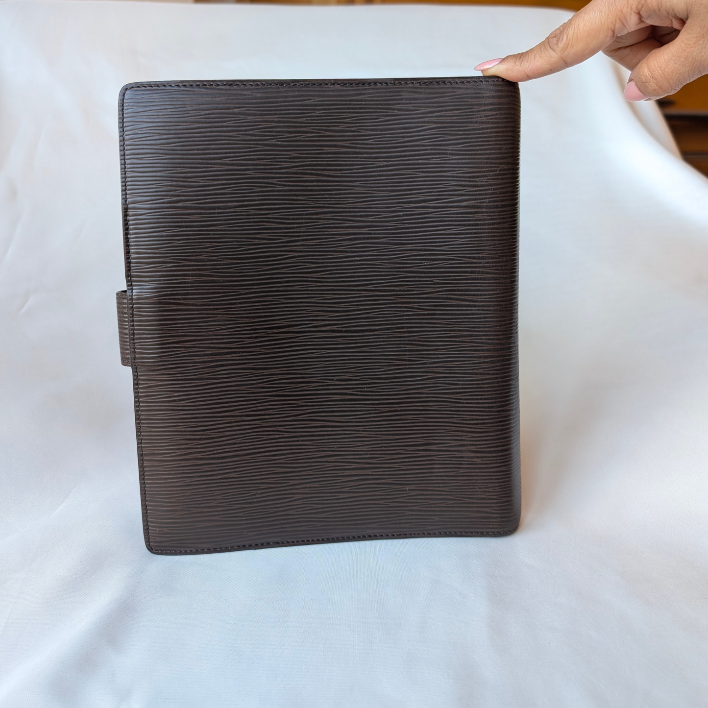 Louis Vuitton Agenda GM in Dark Brown Epi Leather 101225B04