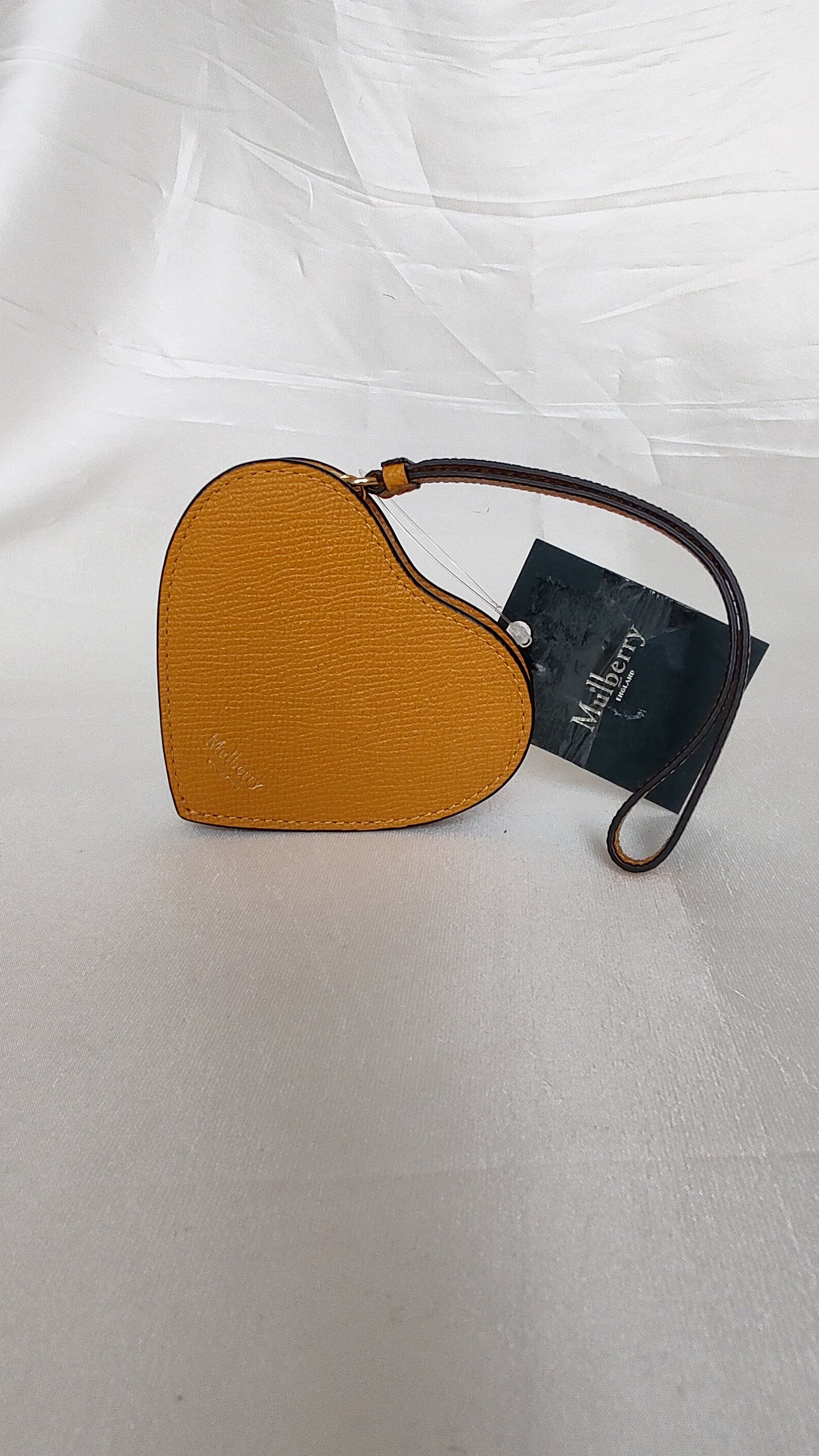 Mulberry Heart Coin purse Amber