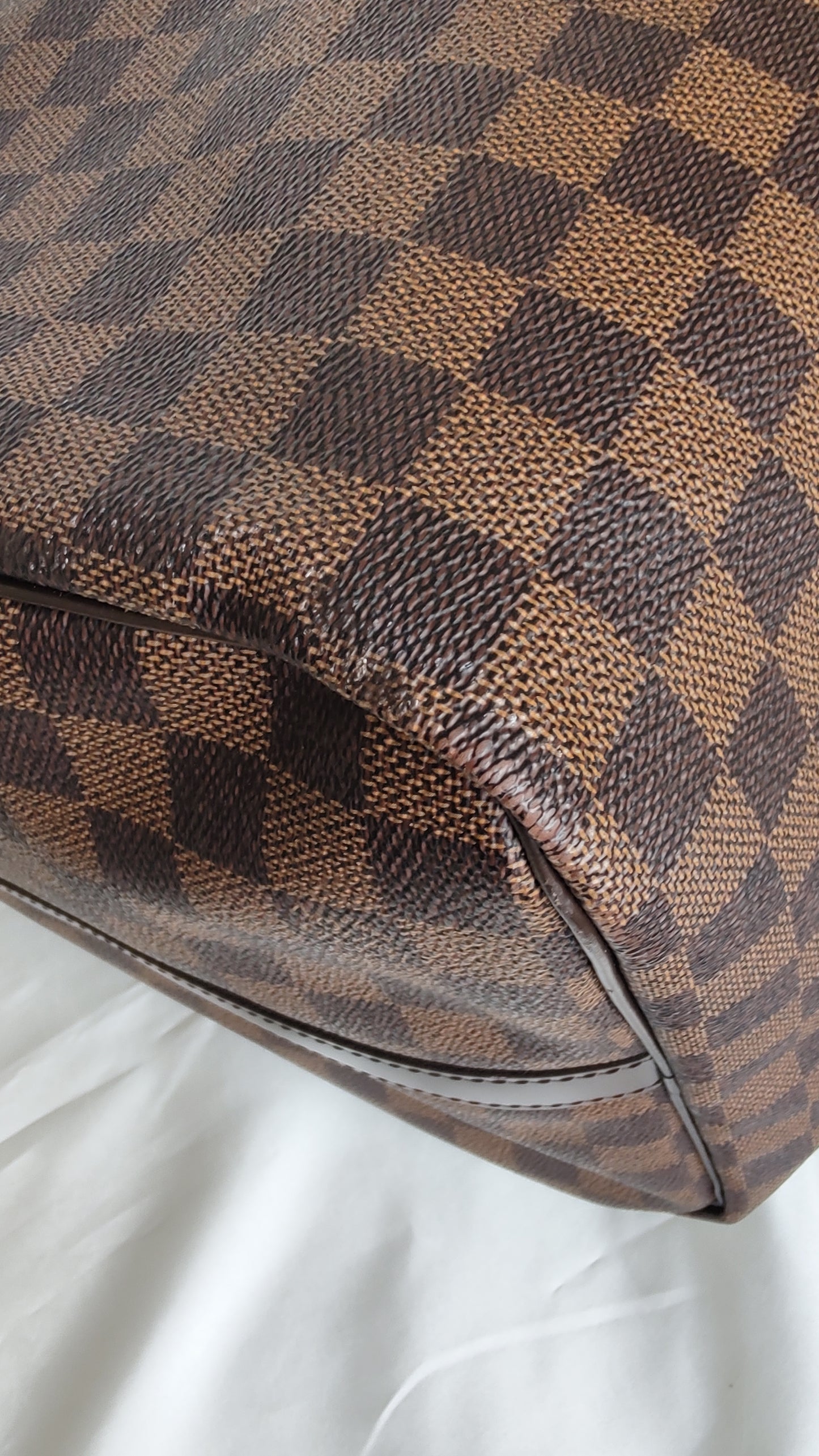 Louis Vuitton 2020 Keepall 55 Bandouliere in Damier Ebene Canvas