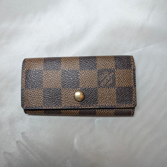 Louis Vuitton 4 Key Holder in Damier Ebene 280126B10