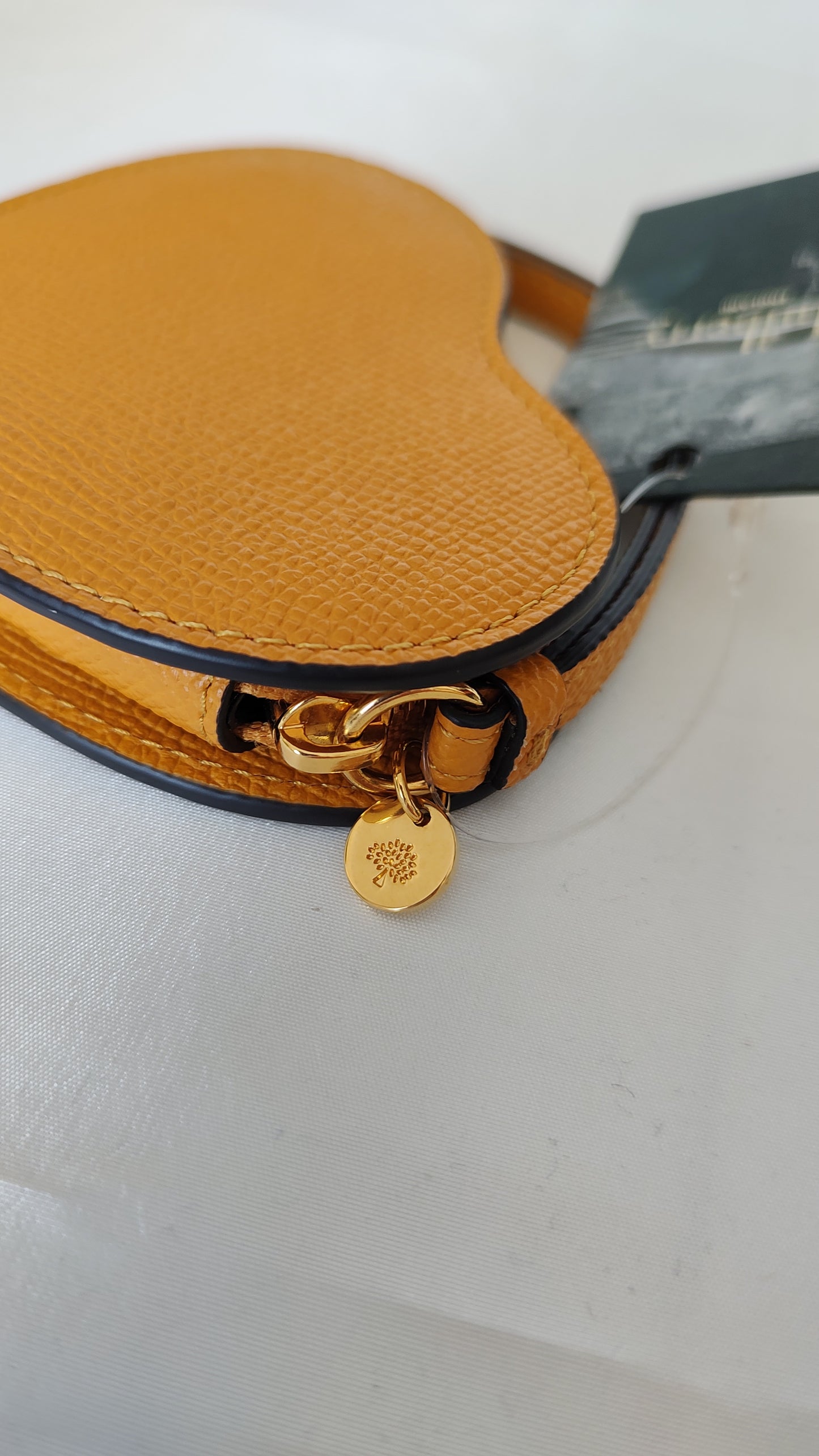 Mulberry Heart Coin purse Amber