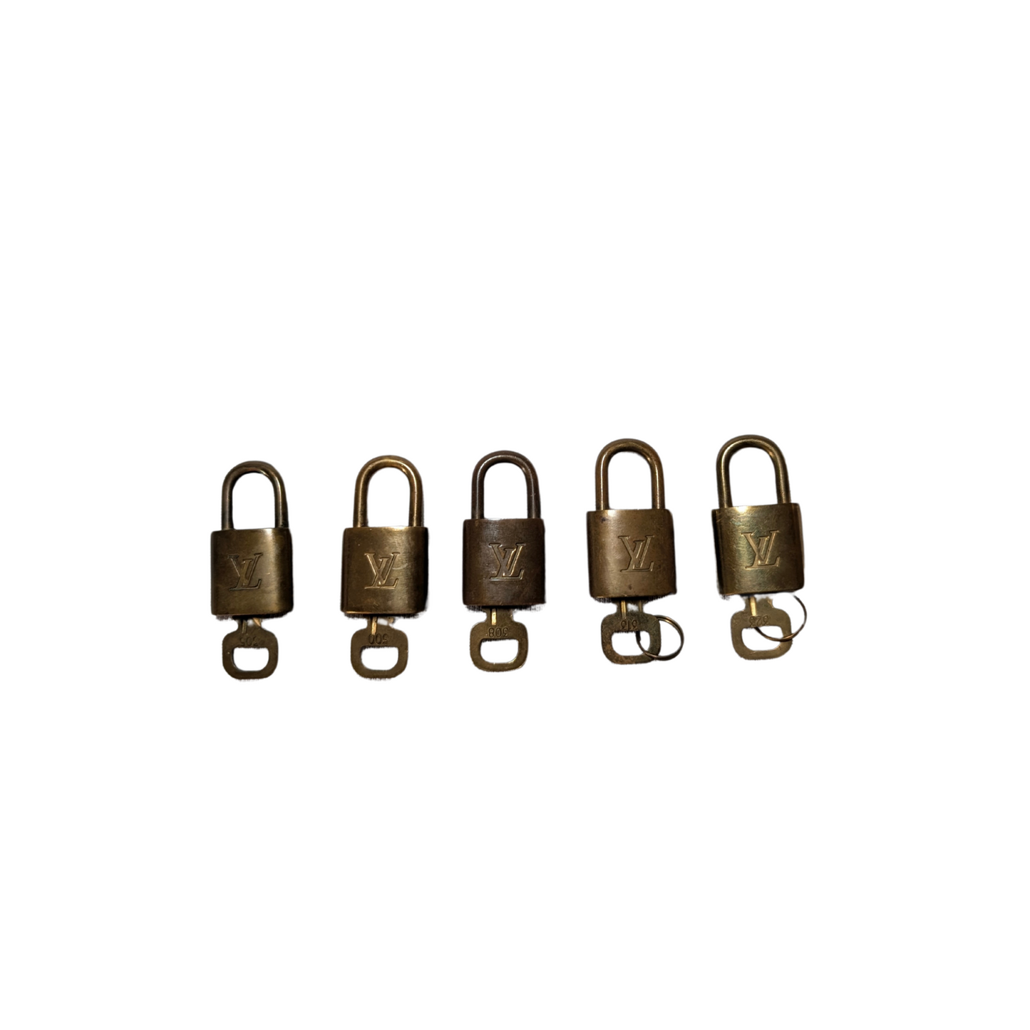 Authentic Louis Vuitton Padlock Random Number