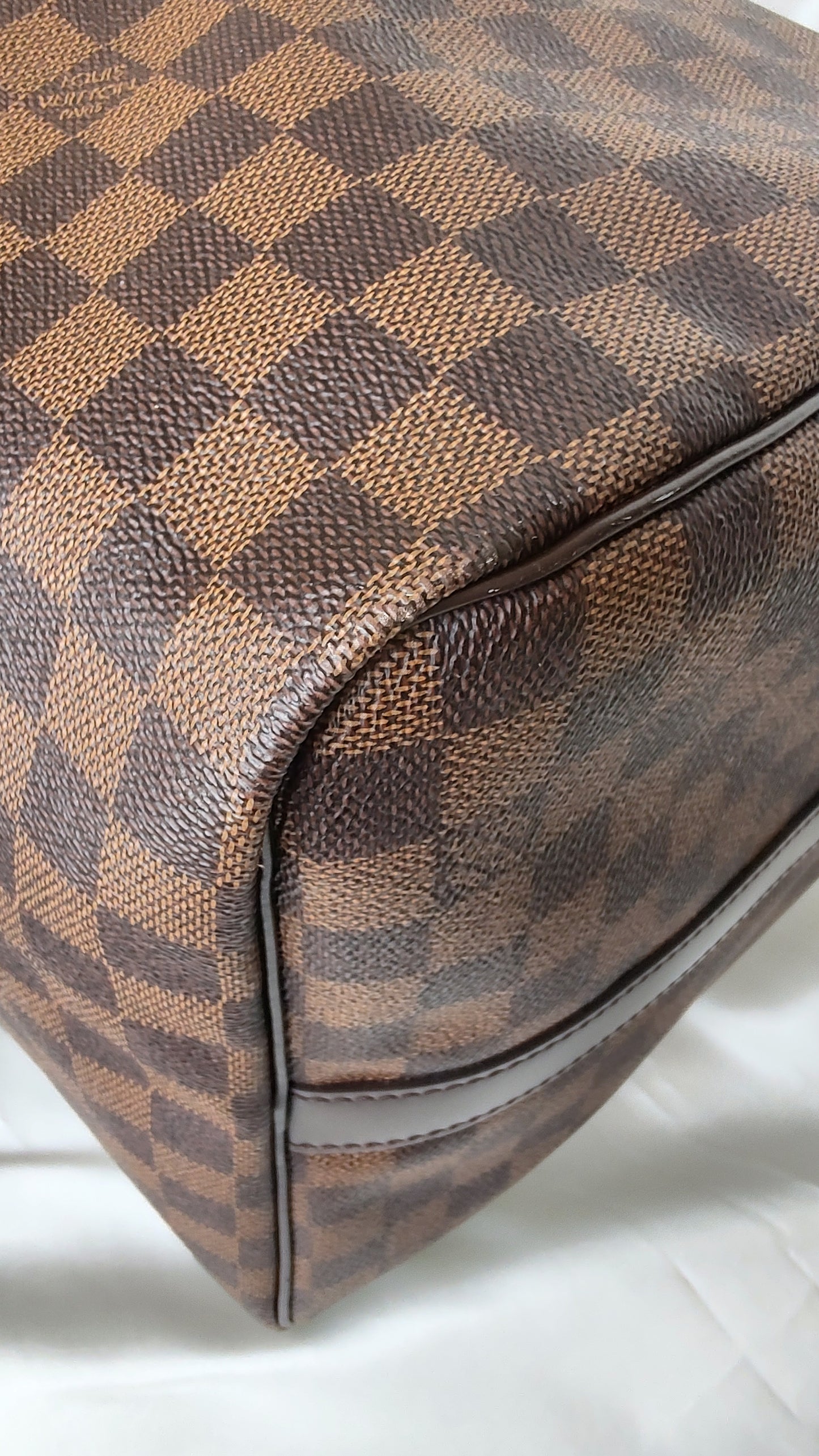 Louis Vuitton 2020 Keepall 55 Bandouliere in Damier Ebene Canvas