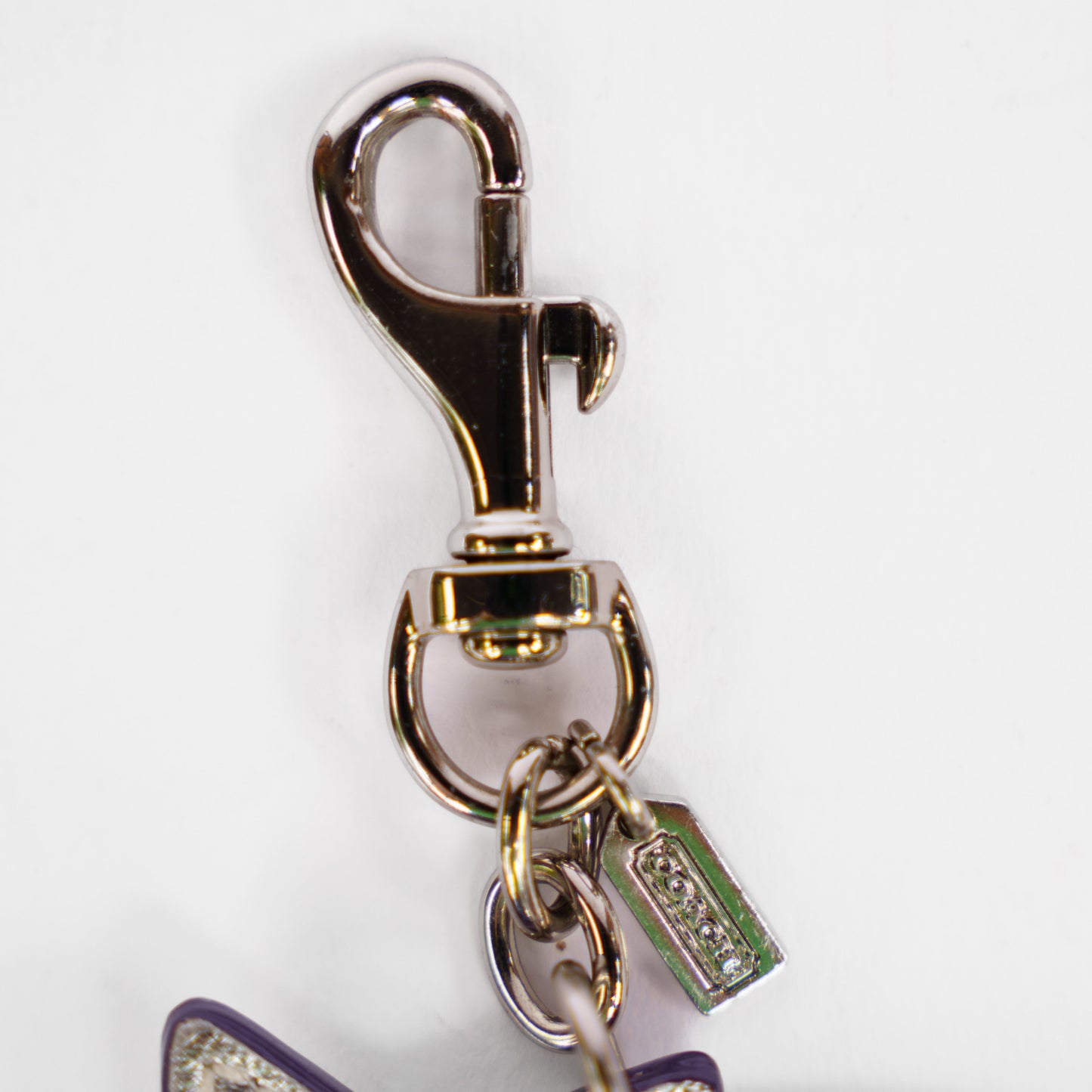 Coach Star Bag Charm Key Ring