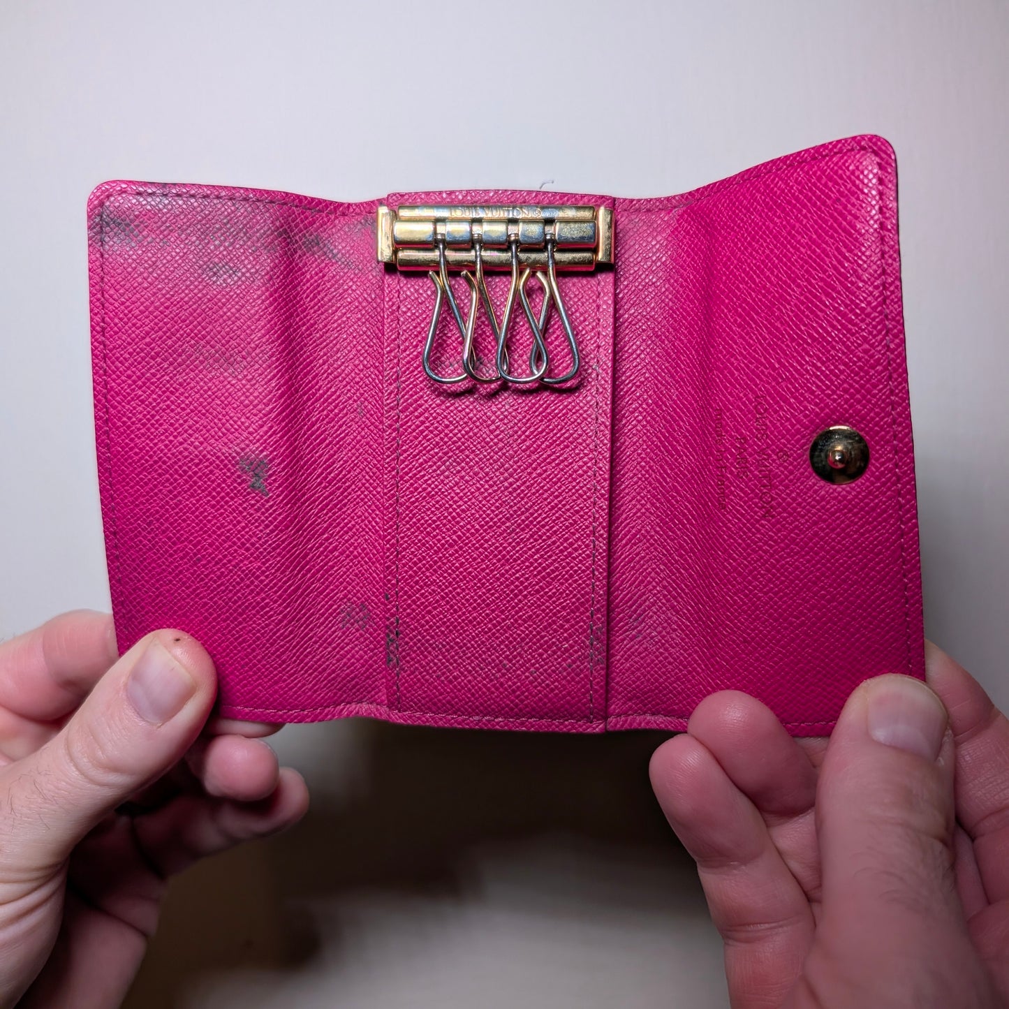 Louis Vuitton 4 Key Holder X TKM Takashi Murakami in Multicolor Noir 140126B12