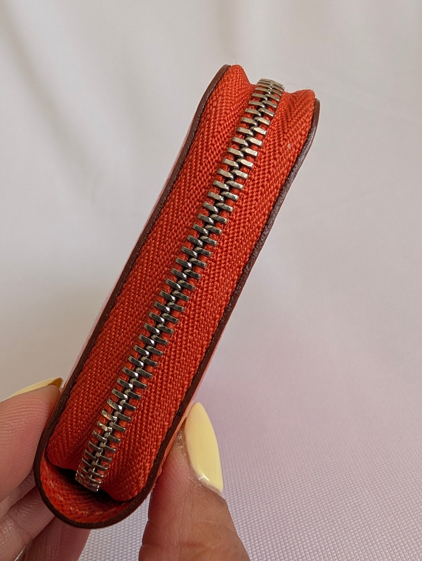 Louis Vuitton Zippy Coin Purse Burnt Orange Epi Leather TS0134