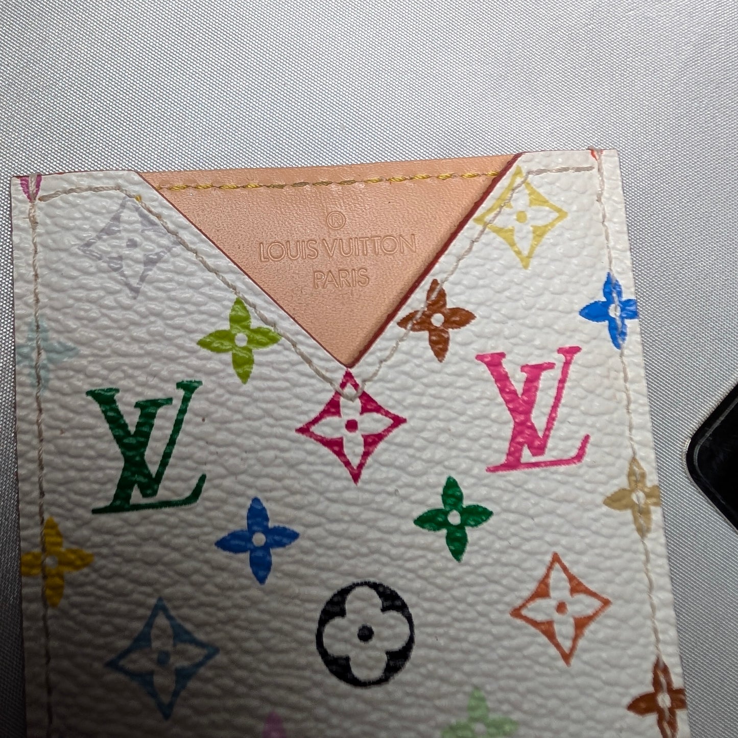 Louis Vuitton Etui Mirror Blanc Multicolor x Takashi Murakami