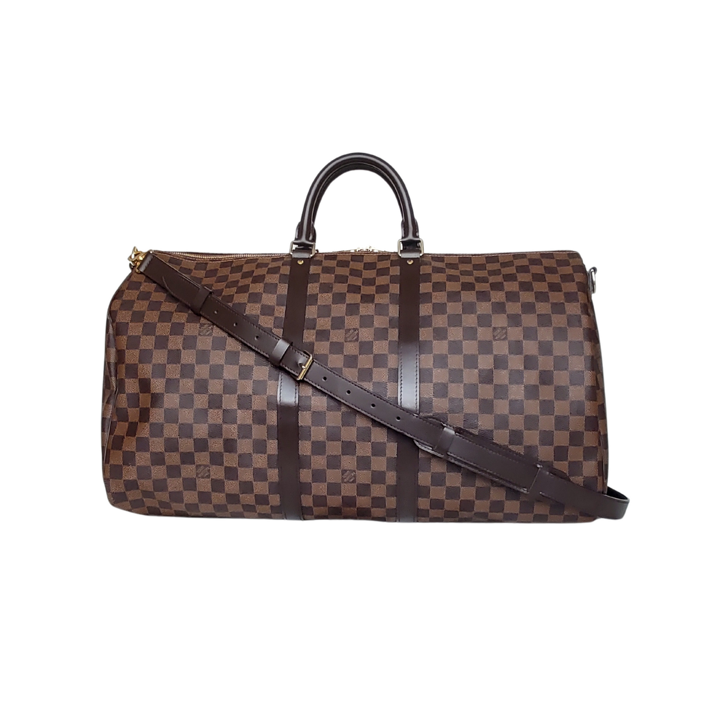 Louis Vuitton 2020 Keepall 55 Bandouliere in Damier Ebene Canvas