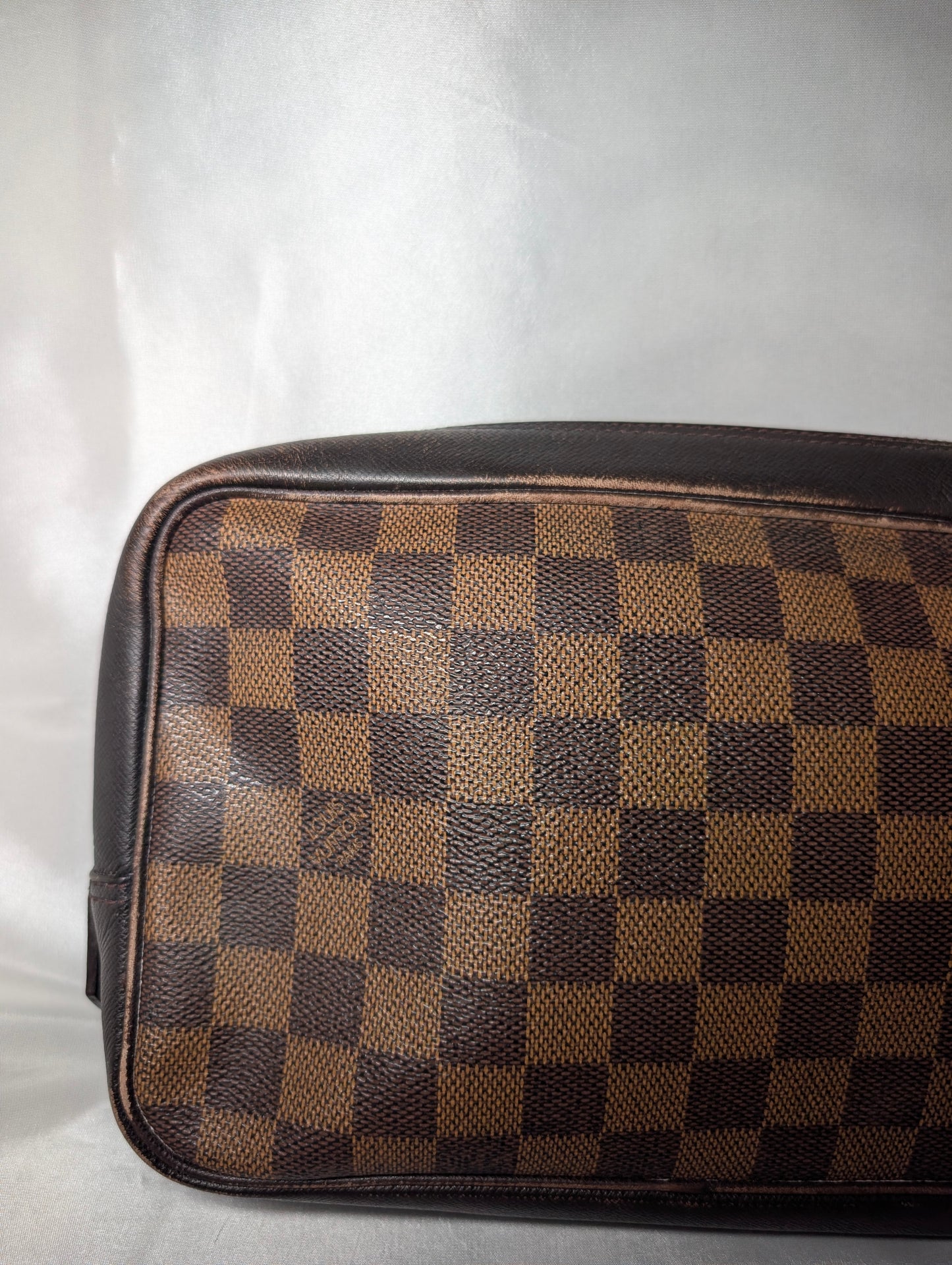 Louis Vuitton Trousse Toilette in Damier Ebene Canvas