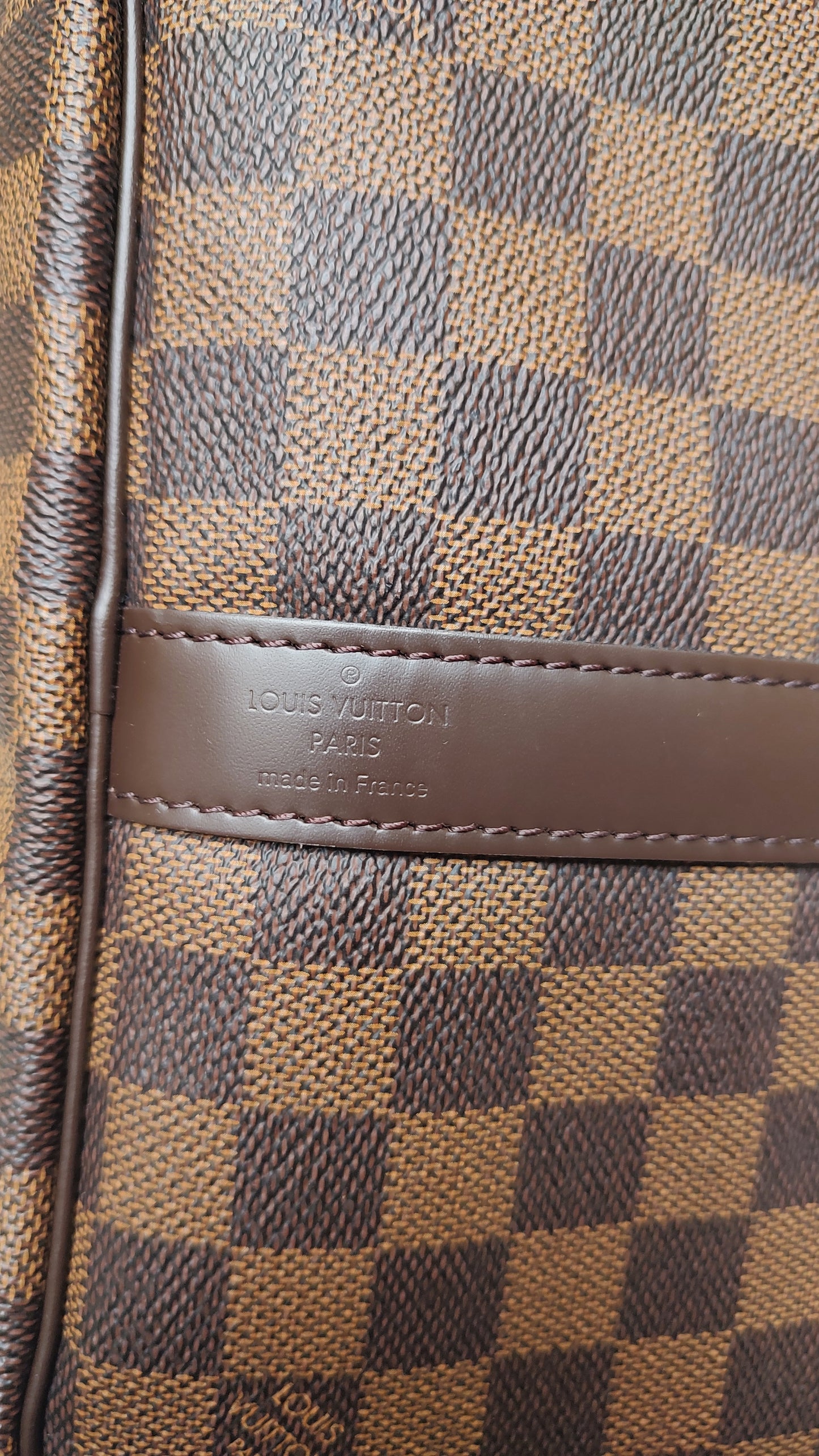 Louis Vuitton 2020 Keepall 55 Bandouliere in Damier Ebene Canvas