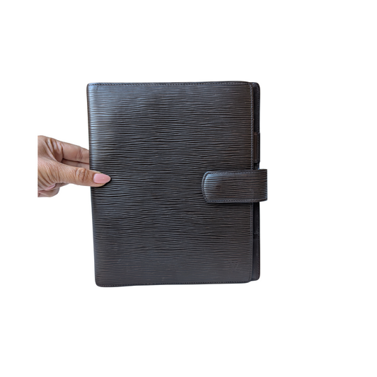 Louis Vuitton Agenda GM in Dark Brown Epi Leather 101225B04