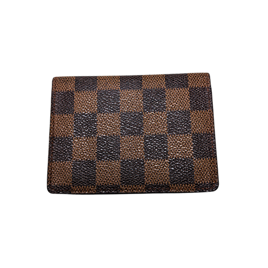 Louis Vuitton ID Card Holder Porte Carte Vertical in Monogram Canvas 101225B98