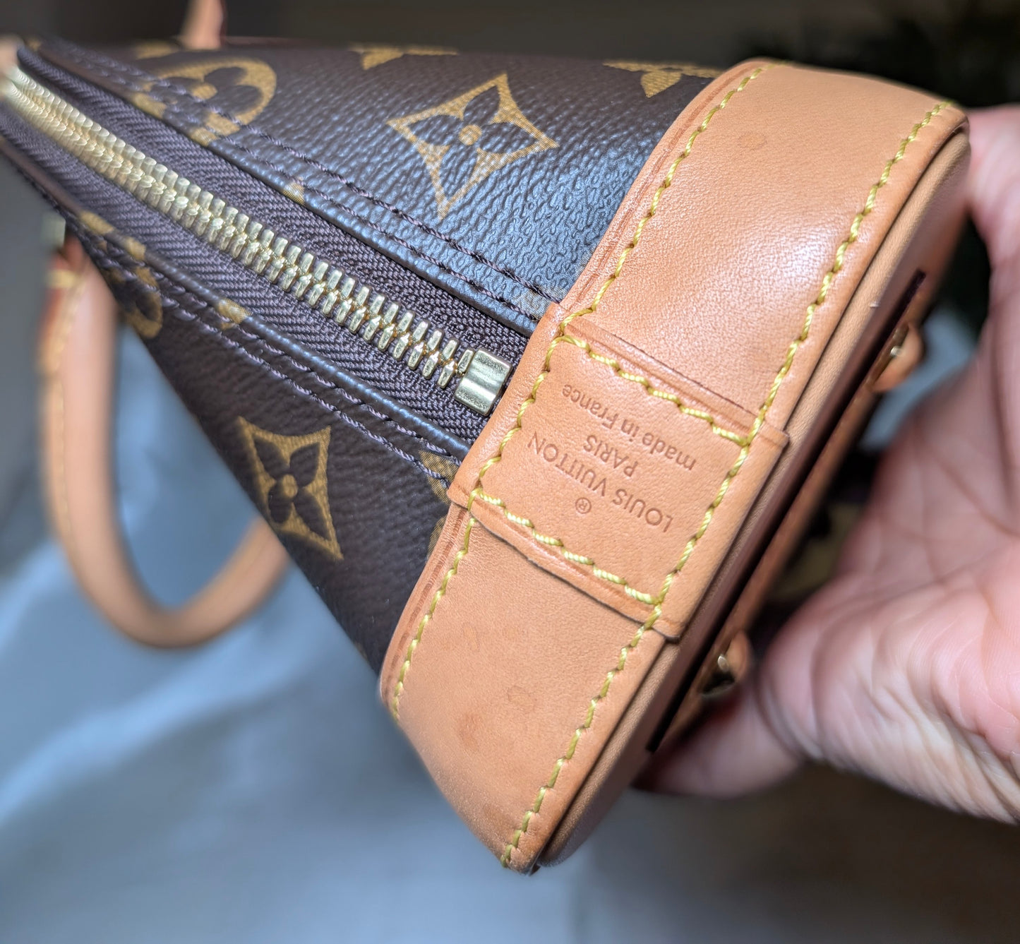 Louis Vuitton Alma BB Monogram Bag SN0199