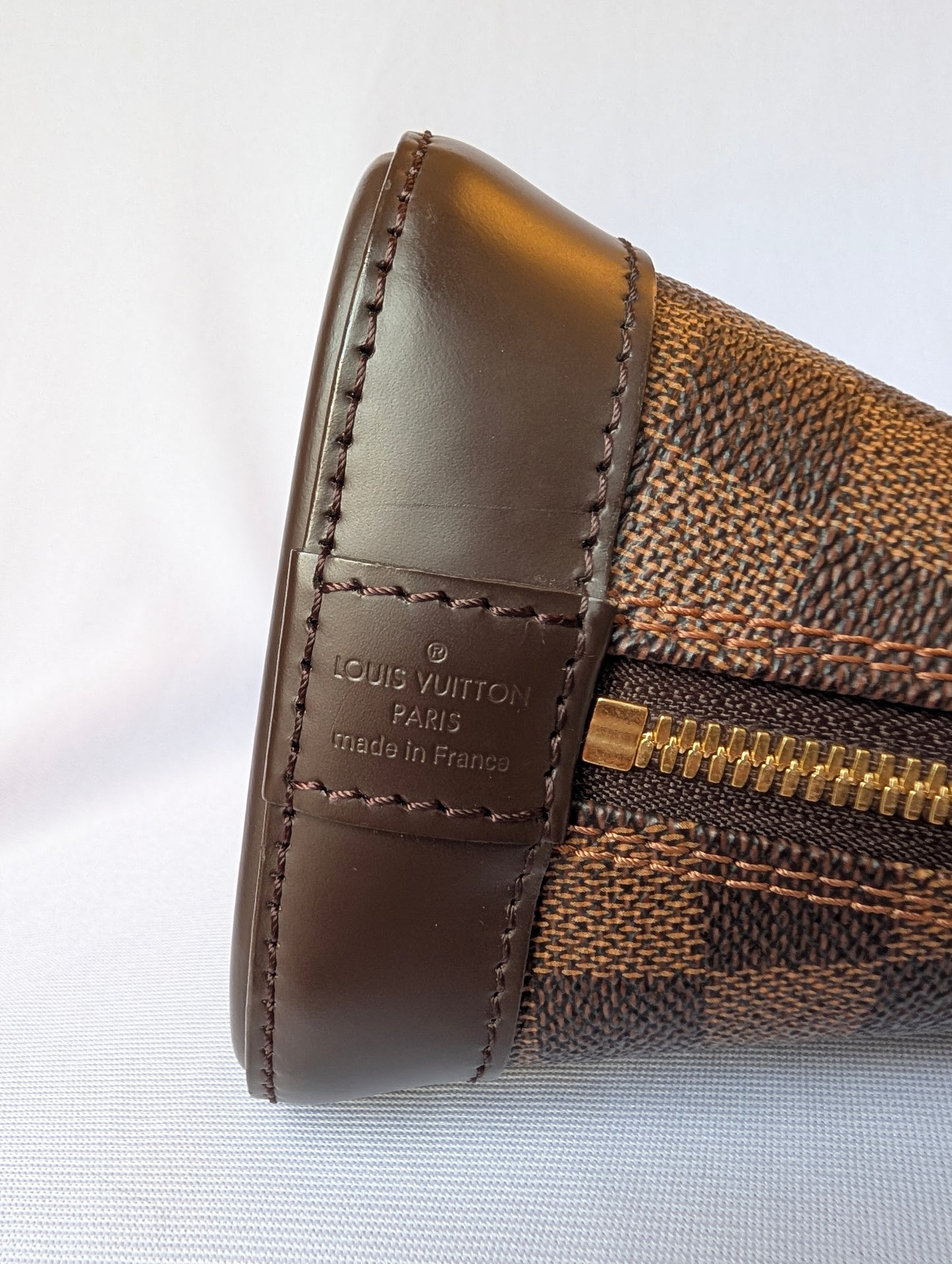 Louis Vuitton 2018 Alma BB in Damier Ebene Bag AA4188